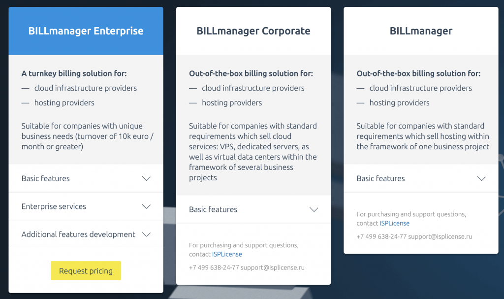 BillManager Pricing