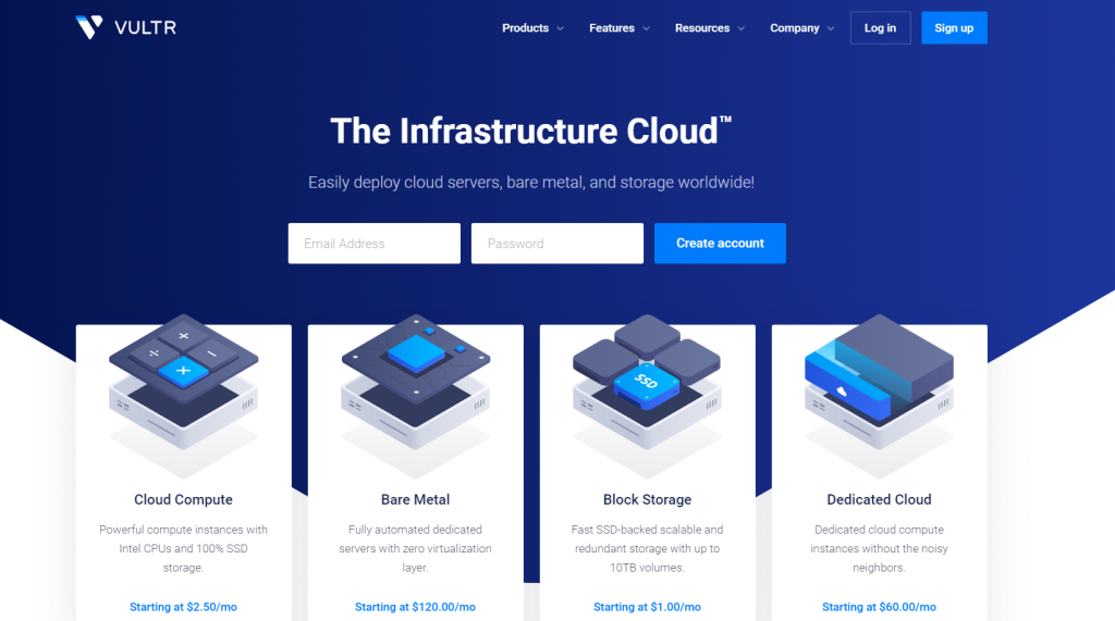 Vultr Best vps hosting 