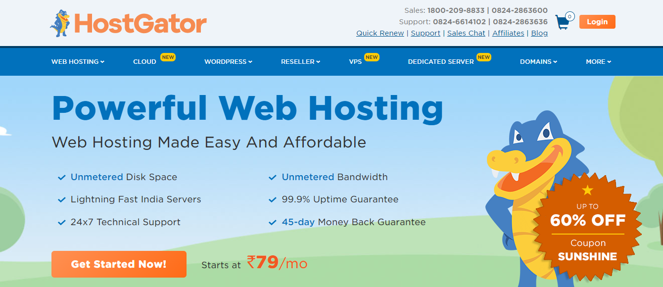 You are currently viewing Hostgator India Hosting Review: An Honest Opinion